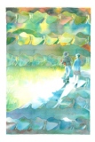 Margret 8, 42x63, aquarelle - Margret